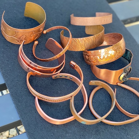 Bundle of 12 Copper Bracelets - Picture 7 of 13